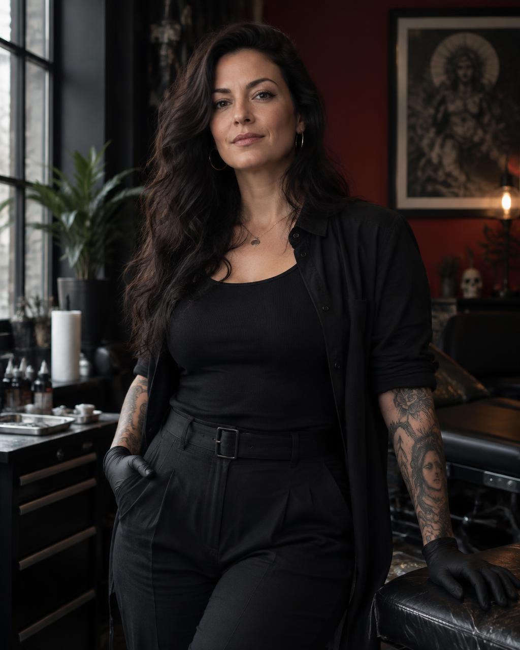 Mara Voss, tattoo artist